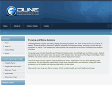 Tablet Screenshot of duneengineering.co.za